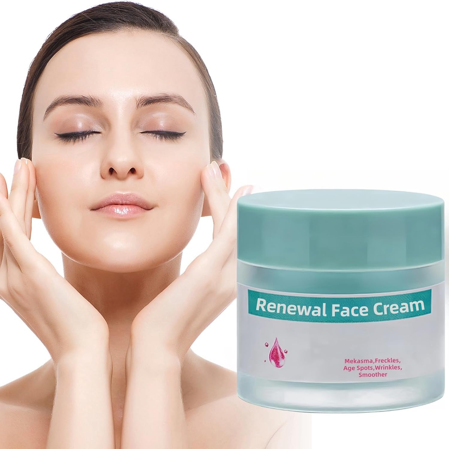 Saam Face Cream,Renewal Face Cream anti Wrinkle,Anti Aging Face Cream for Women,Moisturiser Face Women,Face Moisturizer for Women,Face Cream for Mature Skin,Face Care,Skin Tightening Cream for Face.