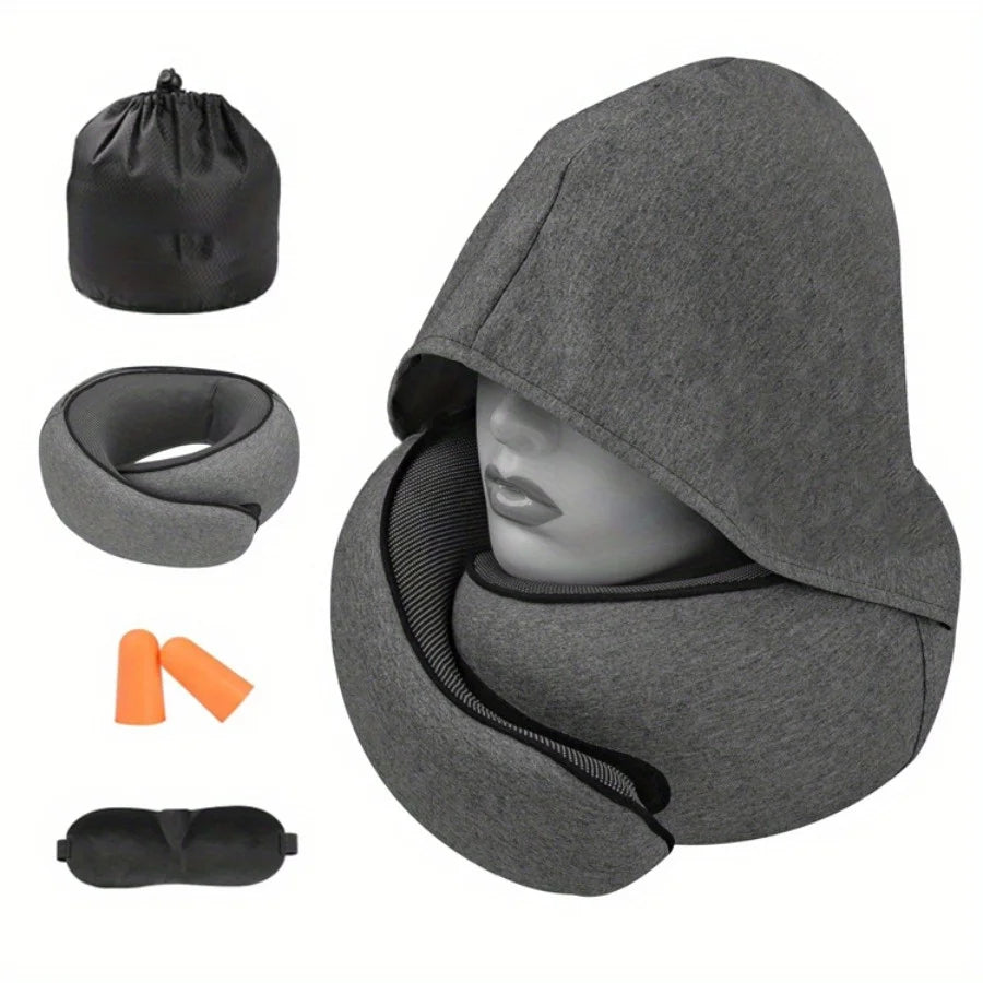 Hooded U-Shape Neck Pillow™