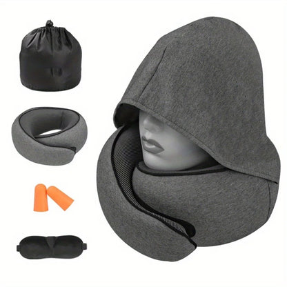 Hooded U-Shape Neck Pillow™