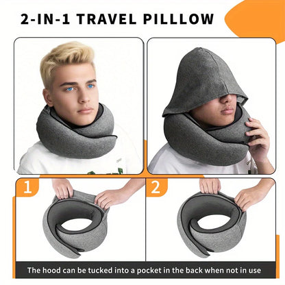 Hooded U-Shape Neck Pillow™