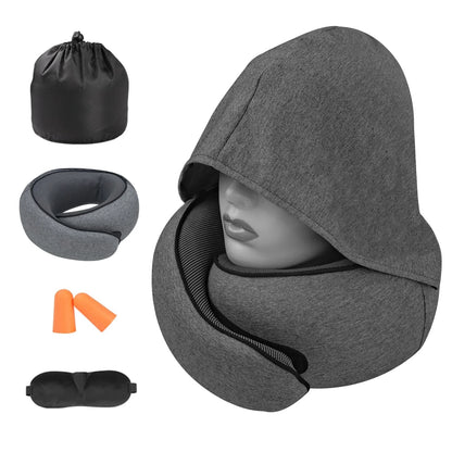 Hooded U-Shape Neck Pillow™