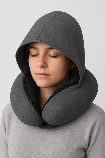 Hooded U-Shape Neck Pillow™