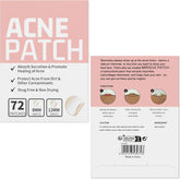 Pimple Patches for Face,144Pcs Hydrocolloid Acne Patches, Absorbing Cover Invisible Blemish Spot Patches, Spot Treatment Stickers Effectively Calm & Relieves Acne Facial Skin Care